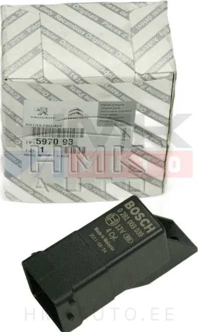 Eelsüüteküünalde relee OEM Jumper/Boxer/Ducato 2,2-3,0HDI - FIAT  55271957 - OE - 100% Genuine Part