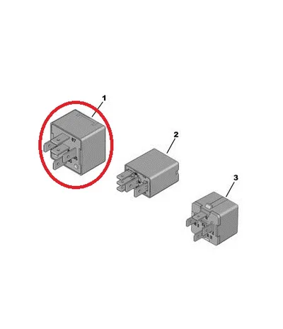 Jahutusventilaatori relee OEM Citroen/Peugeot 35A - PSA  6547TX - OE - 100% Genuine Part