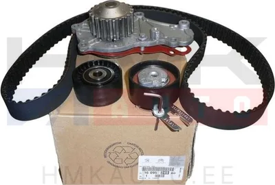 Hammasrihma komplekt koos veepumbaga OEM Citroen/Peugeot 1,4HDI DV4 - PSA  1609524980 - OE - 100% Genuine Part