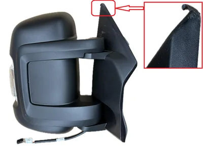 Küljepeegel parem elektriline Jumper/Boxer/Ducato 2006-  (lühike jalg, W16W) (Defektiga) - 7850146AG/DEF - OEM (no box)