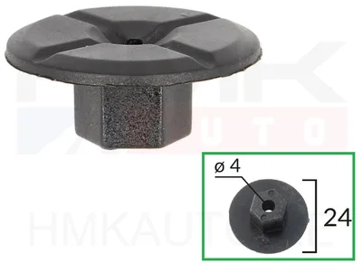 Logari kinnitusmutter (plast) PSA/BMW (1tk.) - C10031