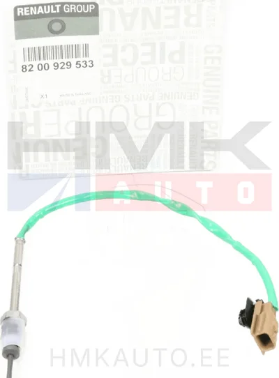 Väljalaskegaaside temperatuuri andur eesmine OEM Renault/Dacia 1,5DCI K9K - REN  8200929533 - OE - 100% Genuine Part