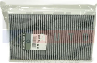 Salongiõhu filter aktiivsöega OEM Renault Fluence - REN  272774936R - OE - 100% Genuine Part