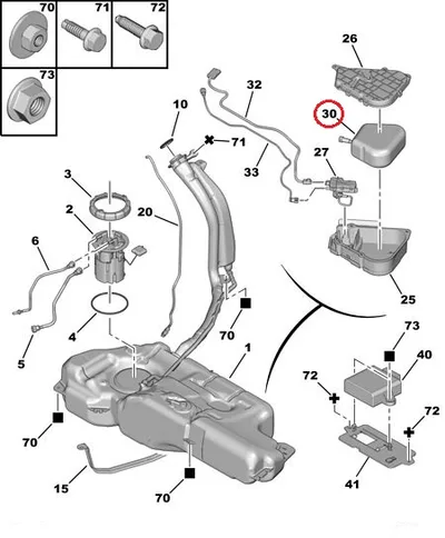 FAP filtri lisaaine täitepakend OEM Citroen/Peugeot - PSA  9678080680 - OE - 100% Genuine Part