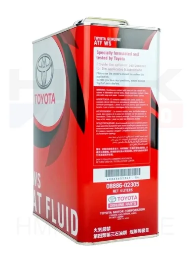 Automaatkäigukasti õli Aisin AT6/2 1L - 08886-02305 - OE - 100% Genuine Part