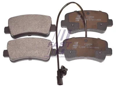 Piduriklotside komplekt tagumine Renault Master III 2010- - BRM BR1018 - Bremsi