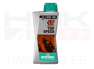 Mootoriõli Motorex TOP SPEED 4T 15W50 1L - 115-000285974