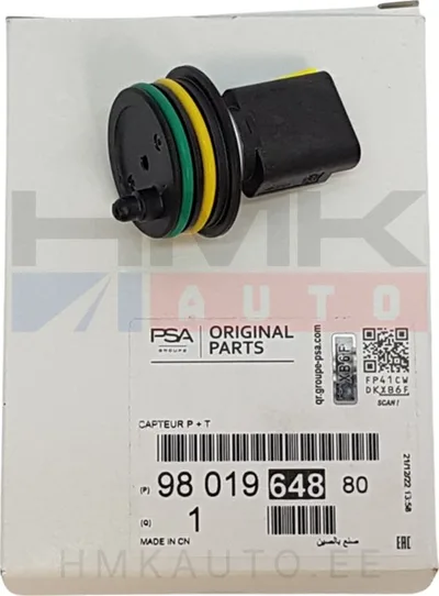 Kütuse temperatuuri/rõhuandur OEM Citroen/Peugeot 1,6HDI - PSA  9801964880 - OE - 100% Genuine Part