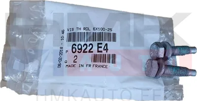 A/C toru kinnituspolt M6x1,00-L25 OEM Jumper/Boxer/Ducato - PSA  6922E4 - OE - 100% Genuine Part