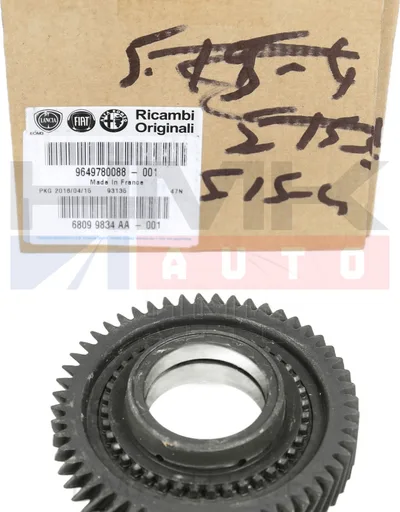 6-käigu hammasratas 53H (53X31) OEM Jumper/Boxer 2,2HDI, Fiat Ducato 2006- 2,3JTD - FIAT  9649780088 - OE - 100% Genuine Part