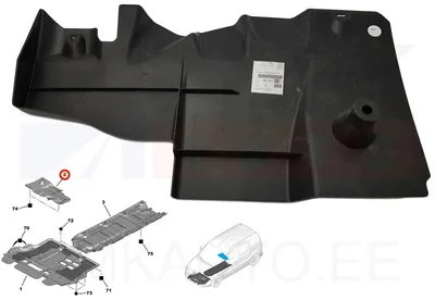 FAP filtri lisaaine paagi kaitse OEM Berlingo/Partner III 2008- - PSA  1679972680 - OE - 100% Genuine Part