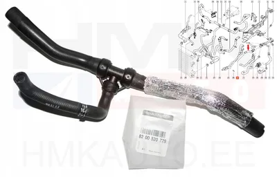 Jahutusvedeliku lõdvik OEM Renault Espace IV - REN  8200520779 - OE - 100% Genuine Part