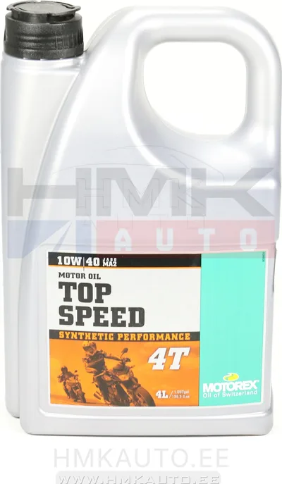 Mootoriõli Motorex TOP SPEED 4T 10W-40 4L - 115-000285965