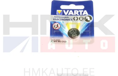 Patarei VARTA CR2032 3V lithium 20,0x3,2mm - CR2032 - Varta