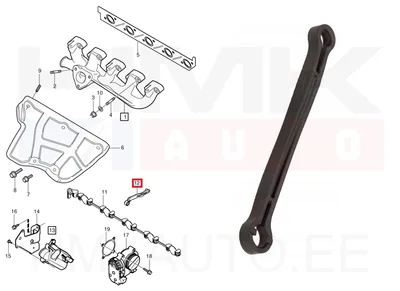Pöördklappide hoob OEM Volvo S40/V50 2,4 2004- - 31216460 - OE - 100% Genuine Part