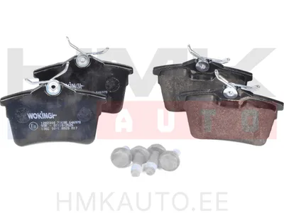 Piduriklotside komplekt tagumine Citroen Berlingo 2008- / Peugeot 308, Partner 2008- - WOK  P1282300