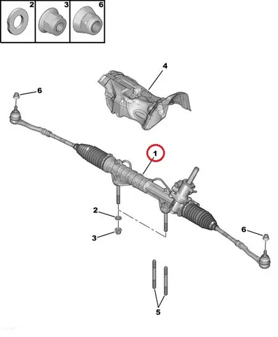 Roolilatt OEM Citroen Berlingo/Peugeot Partner 08- - PSA  1623216080 - OE - 100% Genuine Part