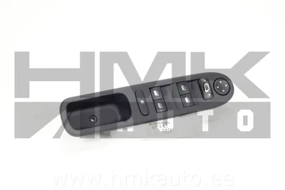 Klaasitõstuki ja peegli lüliti vasak OEM Peugeot 307 (klapitav peegel) - PSA  6554KT - OE - 100% Genuine Part