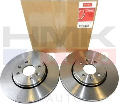 Piduriketaste komplekt (2tk) eesmine OEM Renault Captur II,Megane III,Laguna III,Fluence / Dacia Dokker,Duster 280/24mm - MOT  8660001232 - OE - Motrio/Value