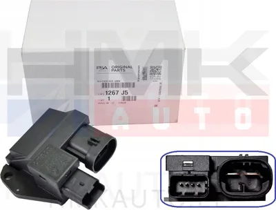Jahutusventilaatori reostaat OEM Citroen C2,C3,C4 / Peugeot 207,208,2008 - PSA  1267J5 - OE - 100% Genuine Part