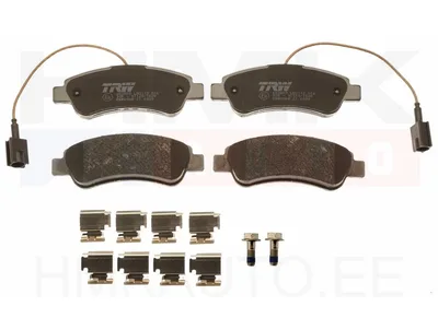 Piduriklotside komplekt tagumine Jumper/Boxer/Ducato 2011- (2 anduriga) - TRW GDB2068 - TRW