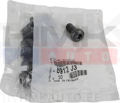 Sidurikorvi kinnituspolt M8x1,25-L16 (1tk.) OEM Peugeot/Citroen - PSA  6912J3 - OE - 100% Genuine Part