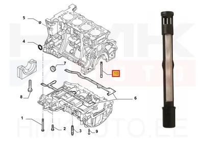 Turbo õlifilter OEM Jumper/Boxer/Ducato 2,2HDi 2006- - PSA  0137G8 - OE - 100% Genuine Part