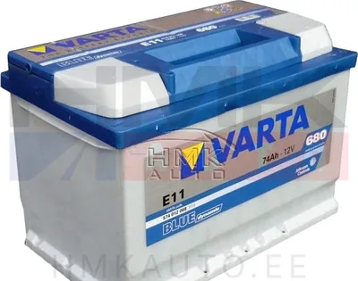 Aku "Varta Blue Dynamic"  74Ah - E11 - Varta
