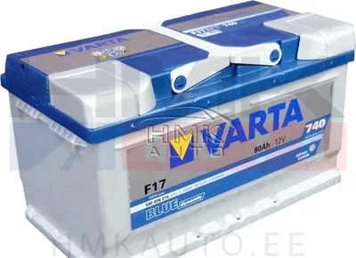 Aku "Varta Blue Dynamic"  80Ah - F17 - Varta