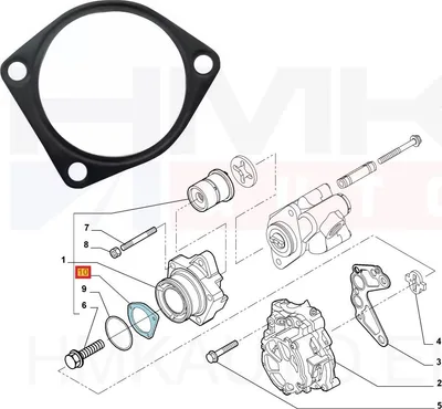Õlipumba tihend OEM Jumper/Boxer/Ducato 3,0HDi - PSA  192550 - OE - 100% Genuine Part