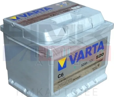 Aku "Varta Silver Dynamic"  52Ah - C6 - Varta