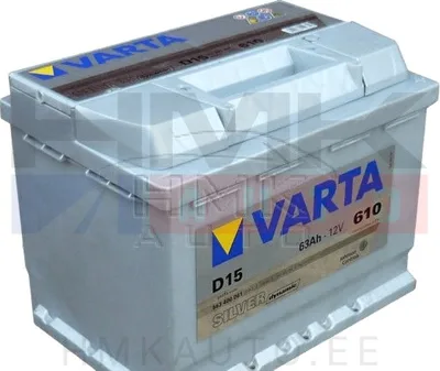 Aku "Varta Silver Dynamic"  63Ah - D15 - Varta