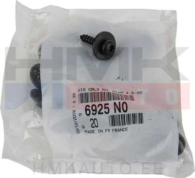 Kruvi seibiga 4,5x20 OEM Citroen/Peugeot/Fiat (1tk.) - PSA  6925N0 - OE - 100% Genuine Part