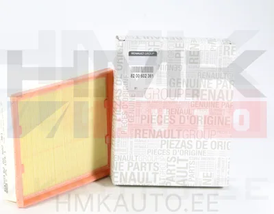 Õhufilter OEM Renault Laguna III 1,5dCi/2,0dCi - REN  8200602361 - OE - 100% Genuine Part