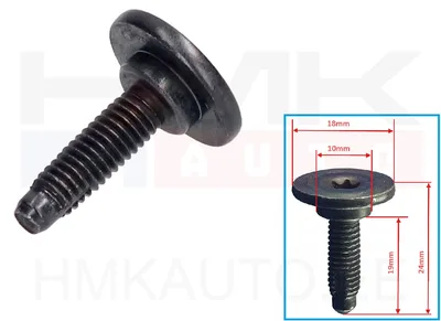 Polt M6X1,00-L24 OEM Citroen/Peugeot/Fiat  (1tk.) - PSA  742757 - OE - 100% Genuine Part