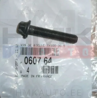 Kepsu kinnituspolt OEM Citroen/Peugeot DV4 M7X1-L36,5>>1608850680 - PSA  060764 - OE - 100% Genuine Part