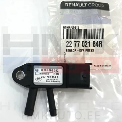 Väljalaskegaaside rõhuandur OEM Renault 1,5dCi/1,6dCi/2,3dCi - REN  227702184R - OE - 100% Genuine Part