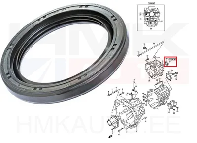 Käigukasti tihend tagumine OEM Suzuki Grand Vitara  44x62x10 - 2477267J00 - OE - 100% Genuine Part