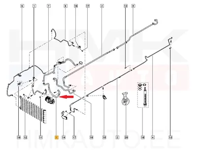 A/C toru, madalsurve OEM Renault Trafic III - REN  924543135R - OE - 100% Genuine Part