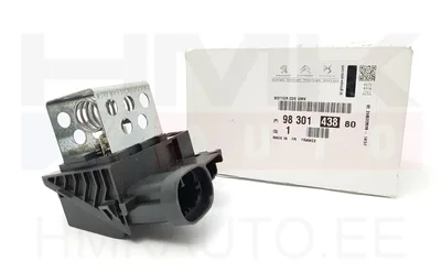 Jahutusventilaatori juhtplokk OEM Citroen C4/C4 Picasso/Berlingo, Peugeot Partner/206/307 - PSA  9830143880 - OE - 100% Genuine Part