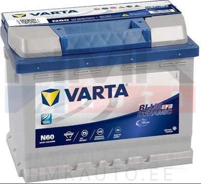 Aku "Varta Blue Dynamic" EFB Start-Stop Plus  60Ah - N60 - Varta