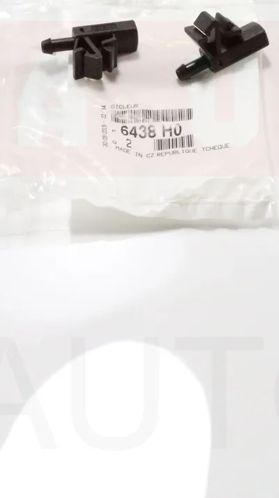 Klaasipesuri pihusti OEM Peugeot 406 (1tk) - PSA  6438H0 - OE - 100% Genuine Part