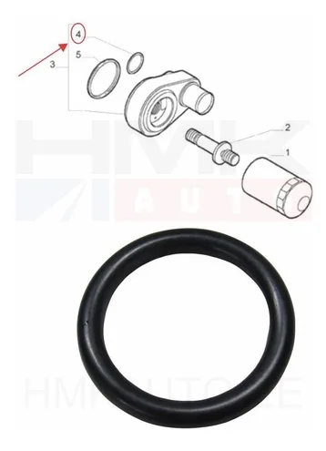 Õlijahuti tihend OEM Ducato 2,3JTD - FIAT  504065448 - OE - 100% Genuine Part