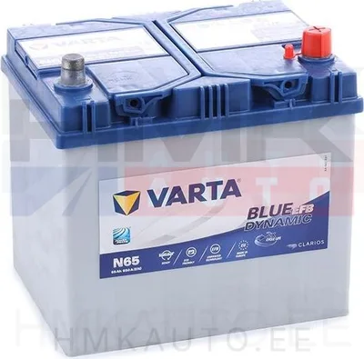 Aku "Varta Blue Dynamic" EFB Start-Stop Plus  65Ah - N65 - Varta