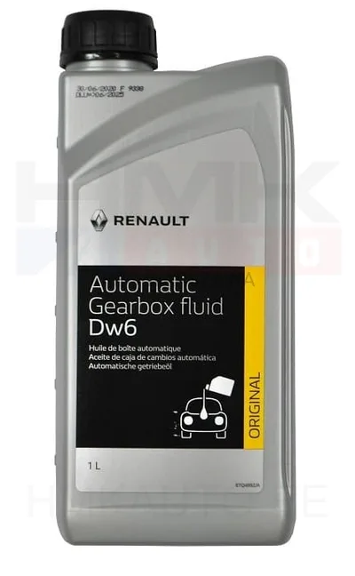 Automaatkäigukasti õli OEM Renault DW6 1L - REN  7711579456 - OE - 100% Genuine Part