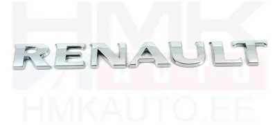 Embleem tagauksele "RENAULT" OEM Renault Trafic II/ Master III 2010- - REN  8200522593 - OE - 100% Genuine Part