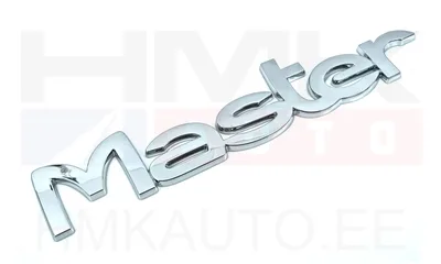 Embleem tagauksele OEM Renault Master - REN  8200040500 - OE - 100% Genuine Part