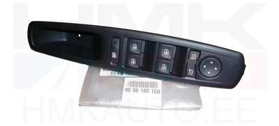 Klaasitõstuki ja peegli lüliti vasak OEM Renault Scenic III - REN  809610016R - OE - 100% Genuine Part