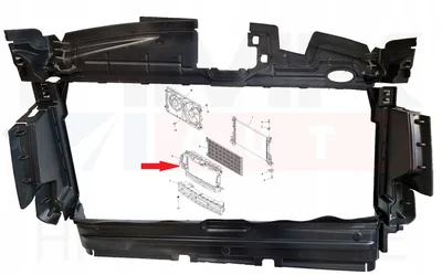 Jahutusradiaatori tuulesuunaja OEM Renault Trafic 2014- - REN  214763488R - OE - 100% Genuine Part