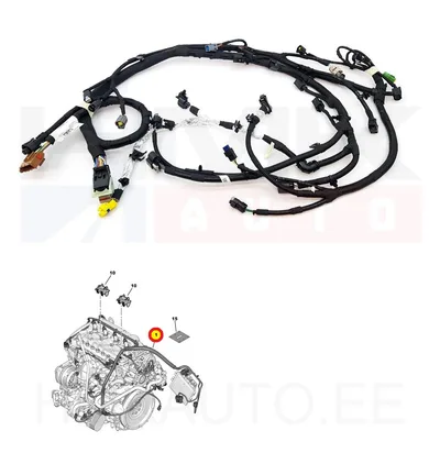 Mootori juhtmestik OEM Jumper/Boxer 2,2HDI 2011-14 Euro5 - PSA  9677956380 - OE - 100% Genuine Part